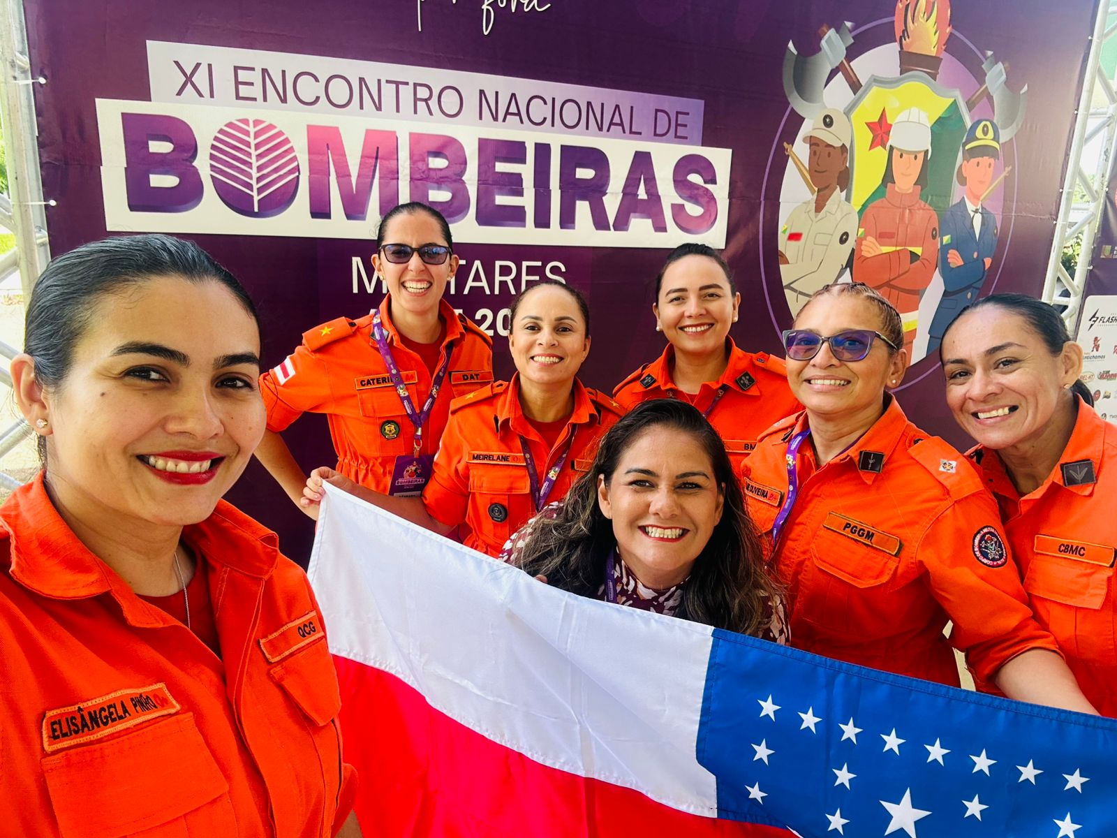 Militares do CBMAM participam do Encontro Nacional de Bombeiras